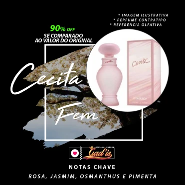 Perfume Similar Gadis 271 Inspirado em Cecita Contratipo 